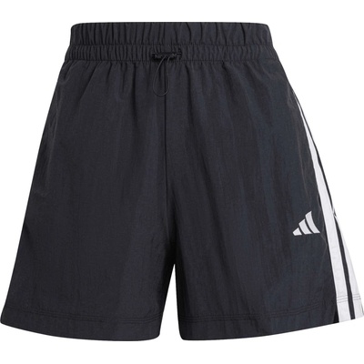 adidas 3 Stripes Woven Shorts W černá bílá