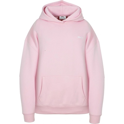 Slazenger Дамски суичър Slazenger Fleece Hoodie Womens - Baby Pink