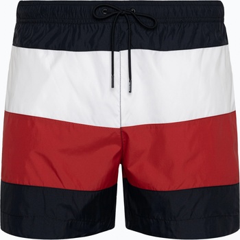 Tommy Hilfiger Мъжки шорти за плуване Tommy Hilfiger Medium Drawstring Bold Flag desert sky