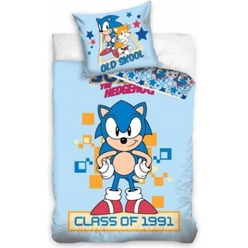 Sonne Спално бельо Sonic the Hedgehog CLASS OF1991 140x200/65x65 (PAT44945)