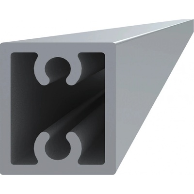 Eloxovaný hliníkový profil pro výplň 20x16x6000 mm,