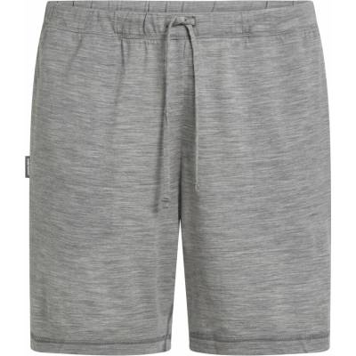 Icebreaker Mens Merino 150 Lodge Relaxed Shorts Metro Heather