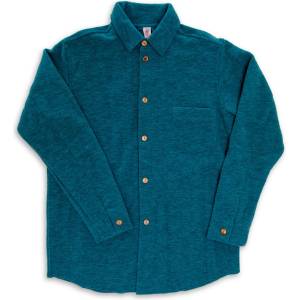 Engel Мъжка риза с копчета Engel Men's Shirt - Pazifik Melange - размер 44 (EU) (033-2428-0114)