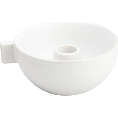Svícen ve tvaru misky Ljusskal White 12 cm Ernst