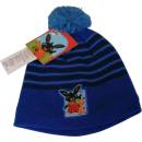 chlapecká zimní čepice Bing tm.modrá