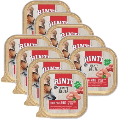RINTI Ваничка RINTI Leichte Beute пиле и говеждо 9 x 300 г