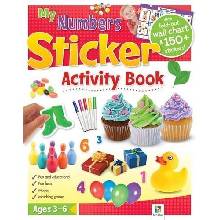 Hinkler Books My numbers sticker activity book