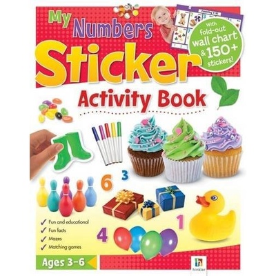 Hinkler Books My numbers sticker activity book