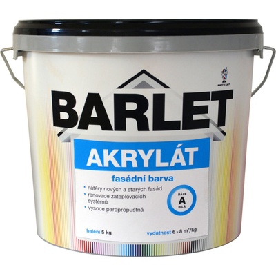 Barlet Akrylát Plus Báza BP A, biela 5 kg