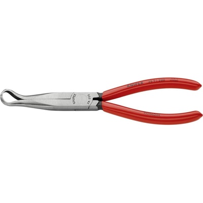 Knipex 38 91 200 pro elektroniku a jemnou mechaniku ploché jehlové kleště 45° zahnuté 200 mm