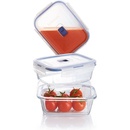 Luminarc Nádoba hranatá 3 dielna sada Pure box Arcoroc