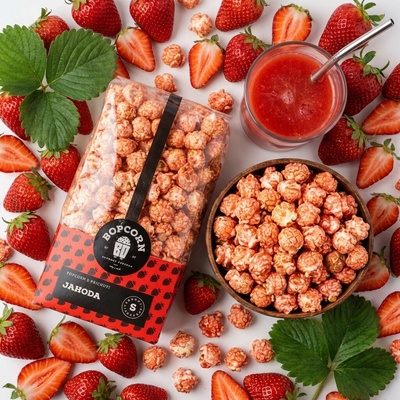 Bopcorn Jahodový popcorn 3000 ml