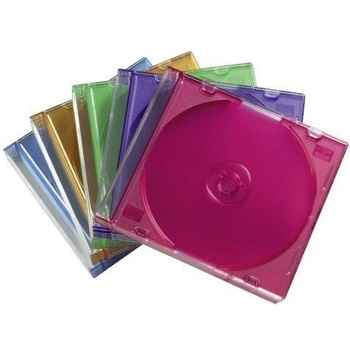 Hama CD Slim Box Pack of 25, Coloured 1 дискове Многоцветен (51166) (51166)