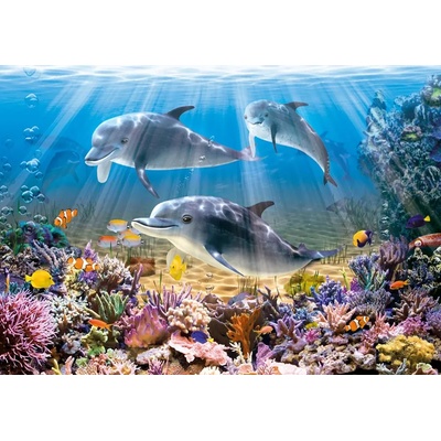 Castorland - Puzzle Dolphins 4 - 500 piese