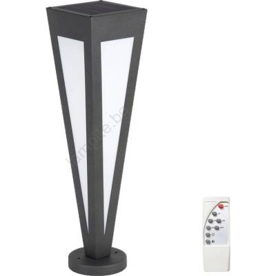 V-TAC Led соларна лампа 2w, 3.7v, ip65, 3000k, черна (vt1716)