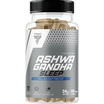 Trec Nutrition Ashwagandha Sleep | with Melatonin, GABA & L-Tryptophan [60 капсули]