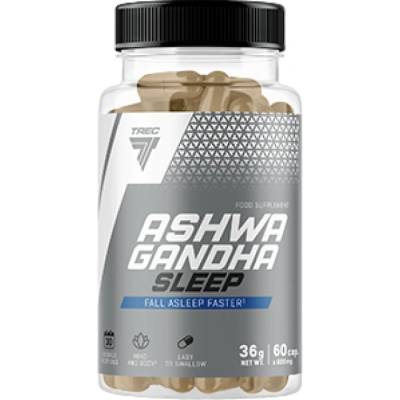 Trec Nutrition Ashwagandha Sleep | with Melatonin, GABA & L-Tryptophan [60 капсули]