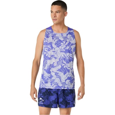 Asics Fujitrail Singlet M 2011D528400 cobalt burst cream