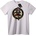 NOONEBRAND Тениска Комарджийски живот - M, White