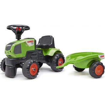 Falk 1012C Baby Claas Axos s vlečkou