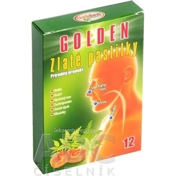 Guang Xi Wu Zhou Pharmaceutical Group Golden Zlaté pastilky 20 ks