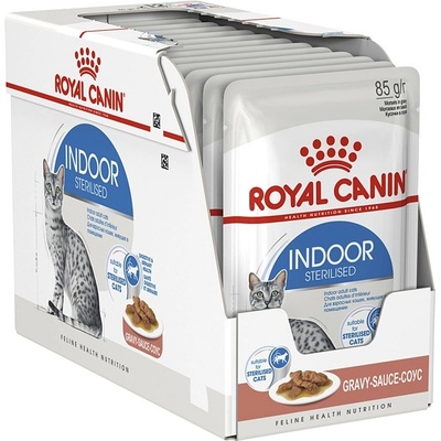 Royal Canin Cat Indoor Gravy 12 x 85 g
