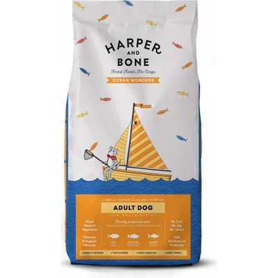 Harper & Bone Ocean Wonders Losos Tuňák Zelenina 12 kg