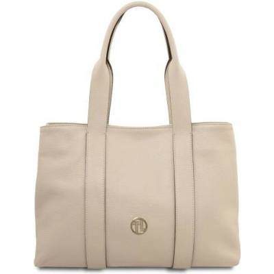 Tuscany Leather Kožená shopper kabelka Callie béžová 2415 1 98