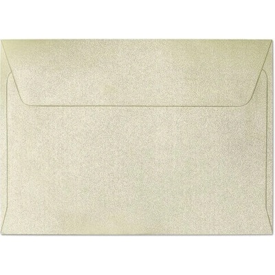 Obálky C6 metalické ivory