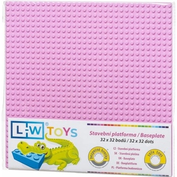 L-W Toys Základová deska 32x32 růžová