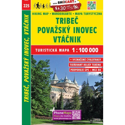 Tribeč Považský Inovec Vtáčnik