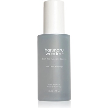 Haruharu Black Rice Hyaluronic Essence хидратираща есенция за регенерация и подхранване на лицето 50ml