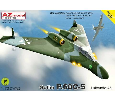AZmodel Gotha P.60C 5 1 72