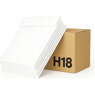 Bublinkové obálky NC System H18 bílé 100 kusů