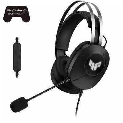 Слушалки ASUS TUF Gaming H1 Gen II с 7.1-канален съраунд звук (A302 TUF H1 GEN II HEADSET)