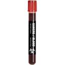 Guirca zkumavka krve umělá krev 15 ml halloween 2 ks