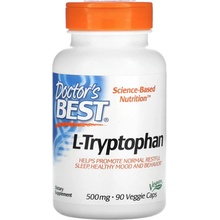 Doctor's Best Doctor’s Best L-Tryptofan with TryptoPure 500 mg 90 rostlinných kapsúl