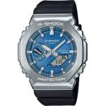 Casio Часовник Casio G-Shock GBM-2100A-2BER, Син, Bluetooth, Слънчева енергия, GPS Flight Log, Neo-Retro, 200м Часовници