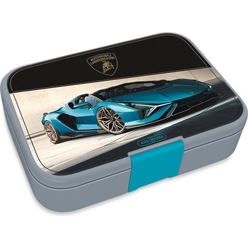 Ars Una Кутия за обяд ARS UNA Lamborghini разделена пластмаса 216x153x52 mm 56635171 (56635171)