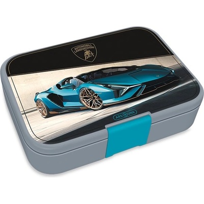 Ars Una Кутия за обяд ARS UNA Lamborghini разделена пластмаса 216x153x52 mm 56635171 (56635171)