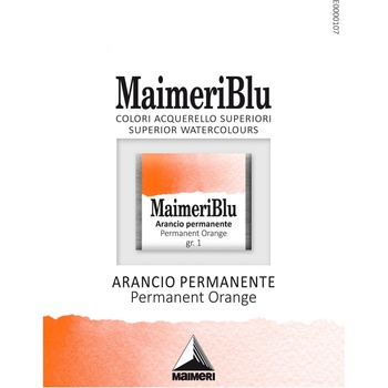 Maimeri Blu Акварелна боя Permanent Orange 062 1, 5 ml 1 бр (M1607062)