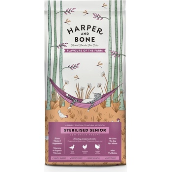 Harper and Bone Cat Senior Sterilised príchute farmy 70 g