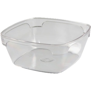 RK-PREMIUM RK-Купичка квадрат 11x11xh4.8cm - 300ml ПРОЗРАЧНА (SB. D11Clear) (0151544)