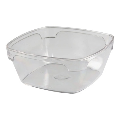RK-PREMIUM RK-Купичка квадрат 11x11xh4.8cm - 300ml ПРОЗРАЧНА (SB. D11Clear) (0151544)