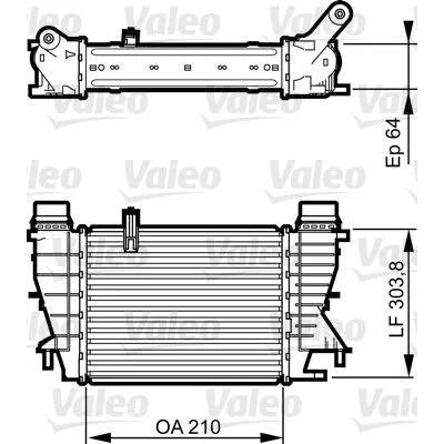 Chladič turba VALEO 818251