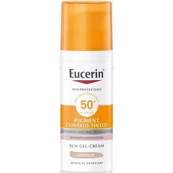 Eucerin Fluid SPF50 Medium 50ml Sunscreen - Golden