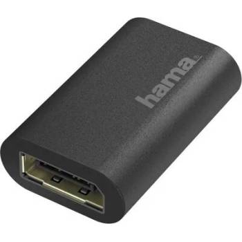 Image 1 of Hama Адаптер HAMA, DisplayPort мъжко - DisplayPort женско, Ultra HD, 4K, Черен (HAMA-200345)