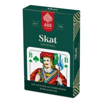 Cartamundi Deutschland FSC Skat, Turnierbild, 4 Farben-Blatt in Faltschachtel | Spielkartenfabrik Altenburg GmbH