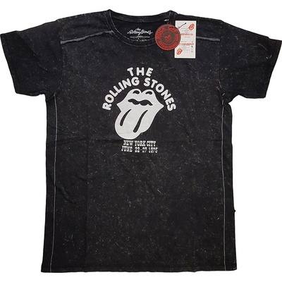 The Rolling Stones tričko NYC '75 čierne