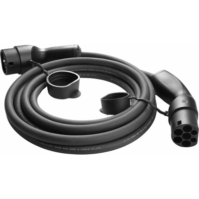 Wissenergy nabíjecí kabel 32A třífázový 22KW délka 5 metrů černé koncovky MS004 5M | Zboží Auto